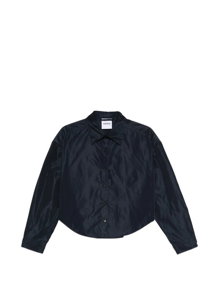  Aspesi Technical Buttoned Shirt - Blue 