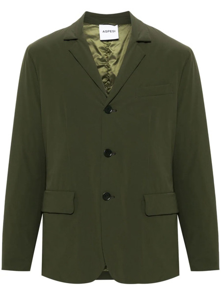  Aspesi Technical-jersey Blazer - Green 