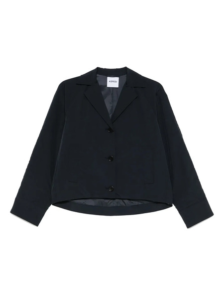  Aspesi Twill-weave Jacket - Blue 
