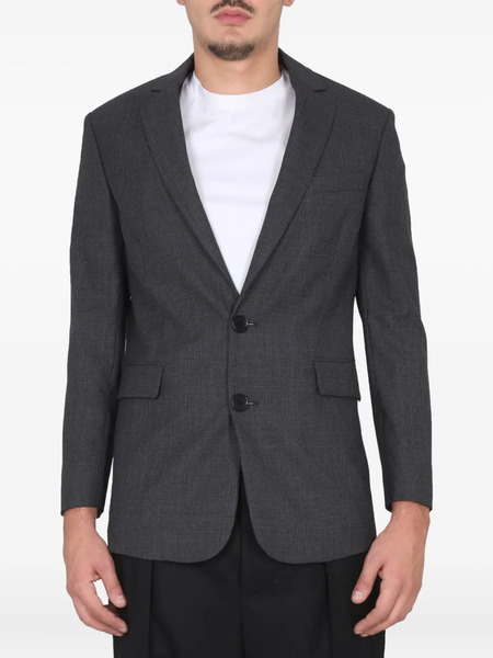  Aspesi Two-tone Single-breasted Blazer - Grey 