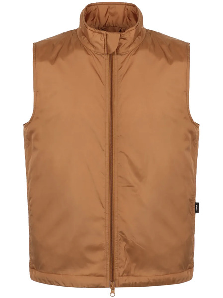  Aspesi Vernes Zip-up Gilet - Brown 