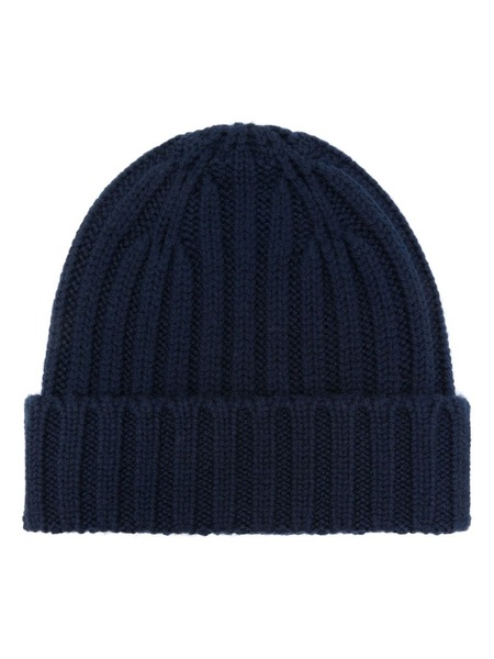  Aspesi Virgin Wool Beanie - Blue 