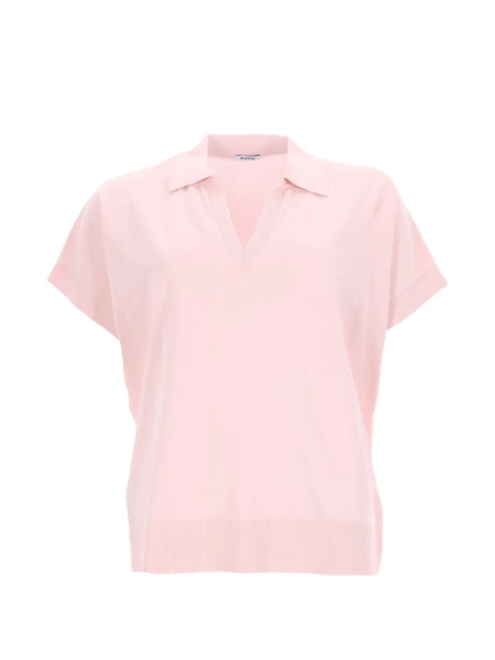  Aspesi Wingtip-collar T-shirt - Pink 