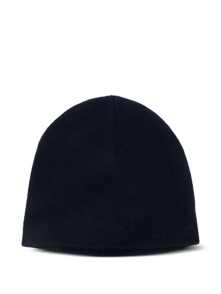  Aspesi Wool Blend Beanie Hat - Blue 
