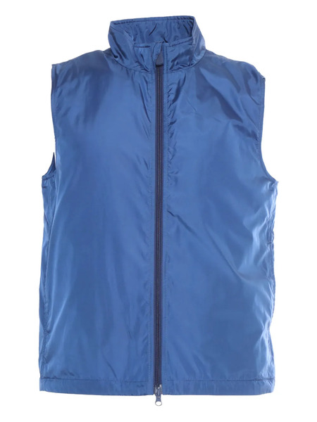  Aspesi Zip-front Sleeveless Gilet - Blue 