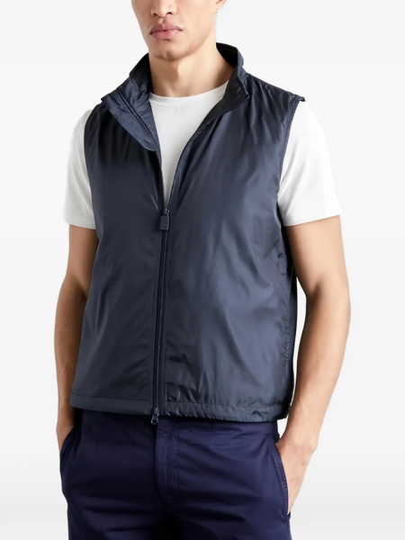  Aspesi Zip Vest - Blue 