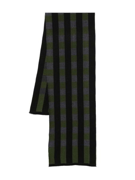 Aspinal Of London Exploded Scarf - Green 