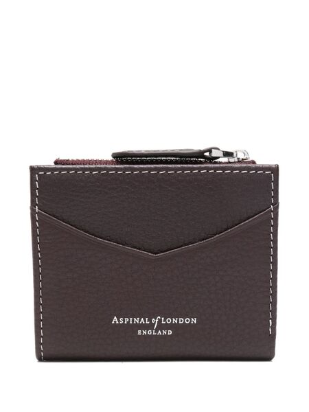  Aspinal Of London Hudson Wallet - Red 