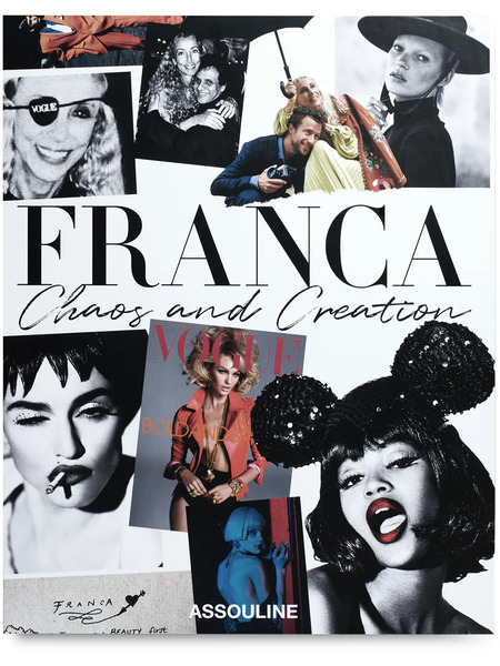  Assouline Franca: Chaos & Creation Book - White 
