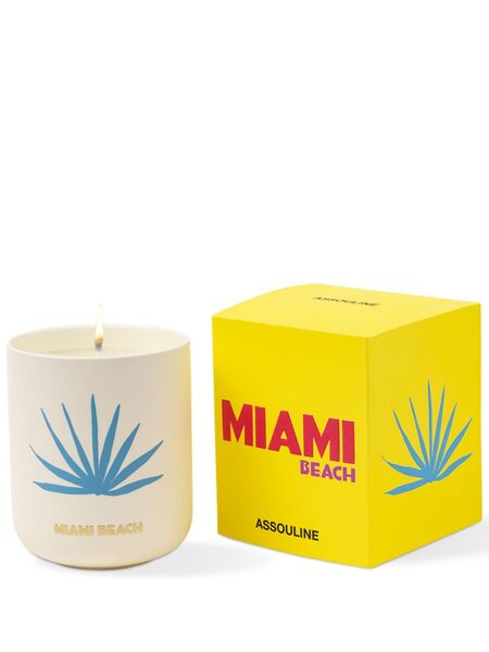  Assouline Miami Beach Candle - Neutrals 