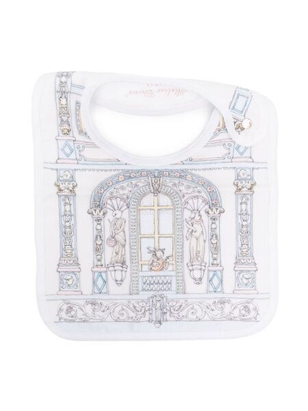  Atelier Choux Satin Bib - White 