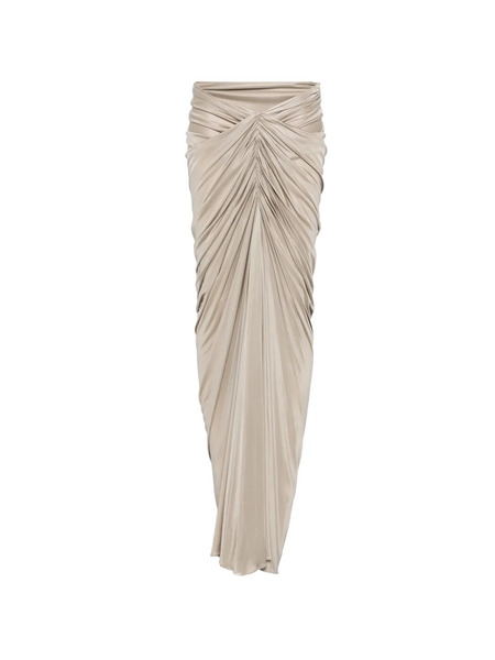  Atlein Ruched Pocket Skirt - Neutrals 