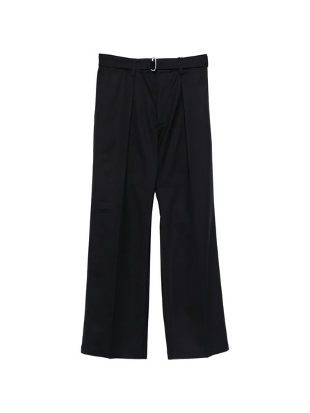  Attachment Pleated Trousers - Black 