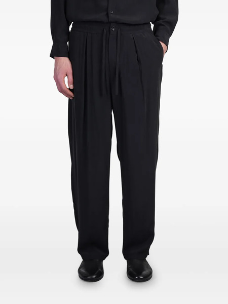  Attachment Straight-leg Trousers - Black 