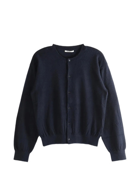  Auralee Button-up Cardigan - Blue 