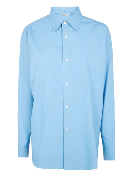  Auralee Buttoned Shirt - Blue 
