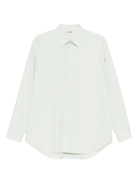  Auralee Buttoned Shirt - Green 