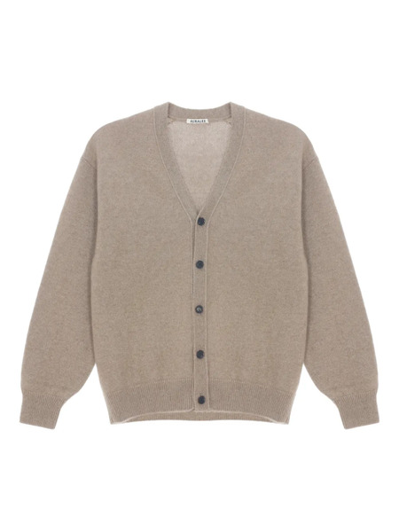  Auralee Cashmere Cardigan - Neutrals 