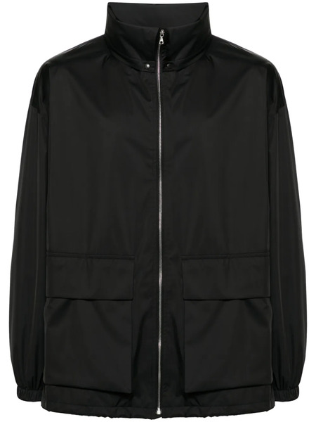  Auralee Concealed-hood Cargo Jacket - Black 