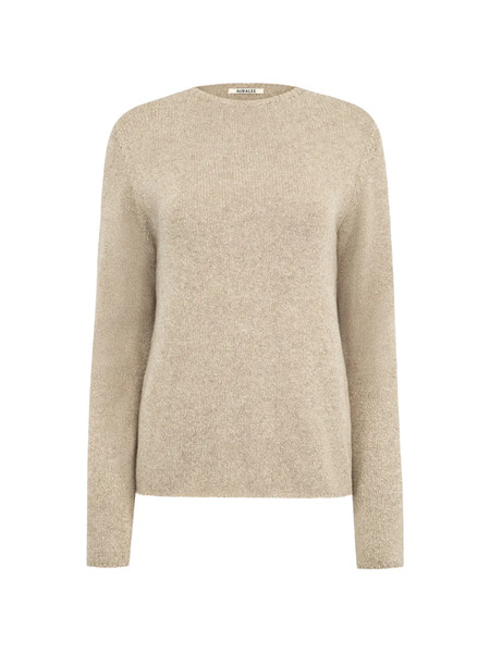  Auralee Crew-neck Sweater - Neutrals 