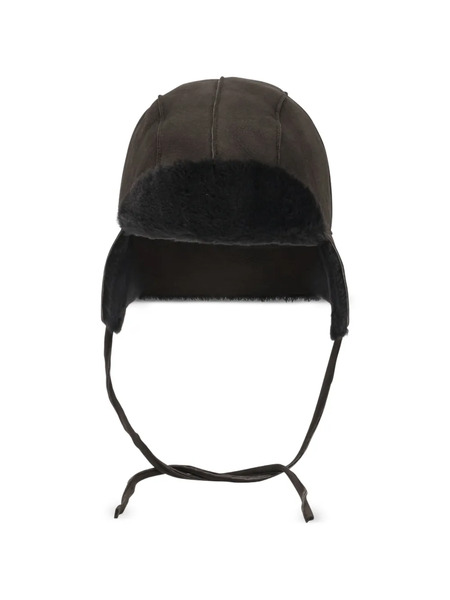  Auralee Earflap Brown Hat 
