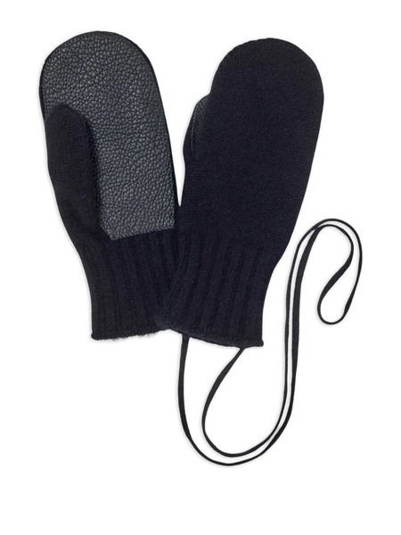  Auralee Grained Gloves - Black 