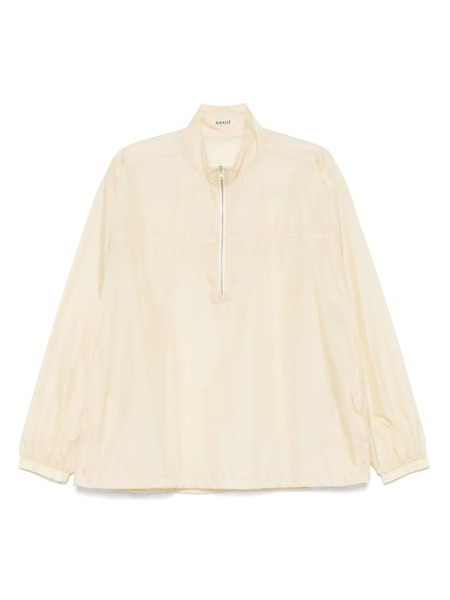  Auralee Light Sheer Jacket - Yellow 