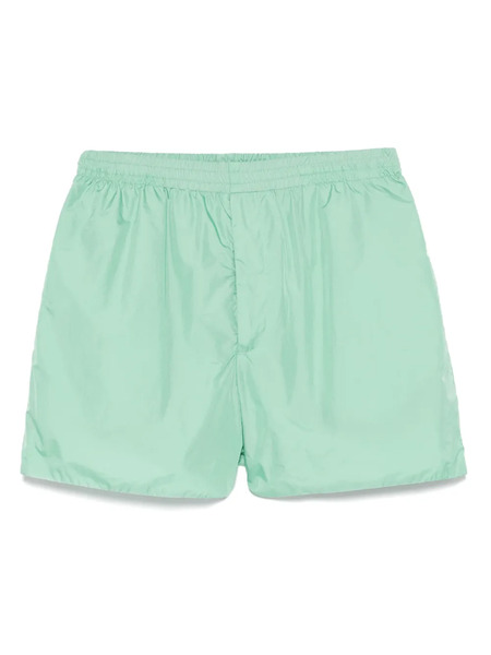  Auralee Light Sheer Shorts - Green 