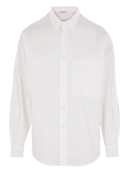  Auralee Patch-pocket Shirt - White 
