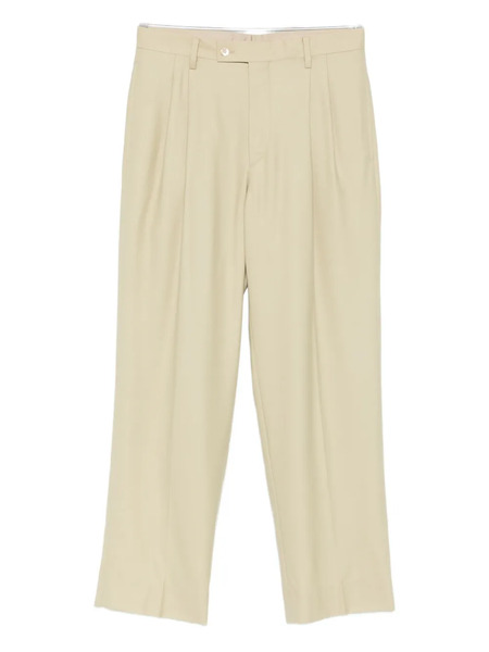  Auralee Pleated Tailored Trousers - Neutrals 
