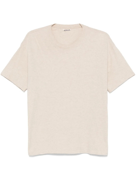  Auralee Seamless Crew-neck T-shirt - Neutrals 