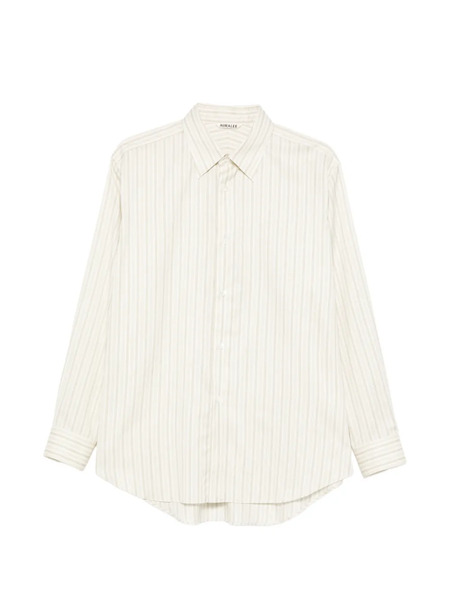  Auralee Striped Shirt - Neutrals 