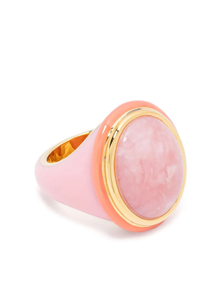  Aurelie Bidermann Tabarin Opale Ring - Gold 