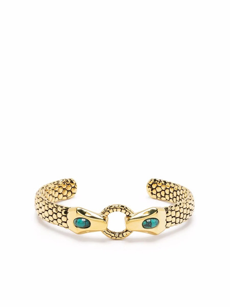  Aurelie Bidermann Tao Double-snake Cuff - Gold 