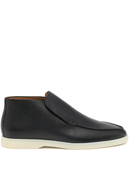  Aurélien City Grain Boots - Blue 