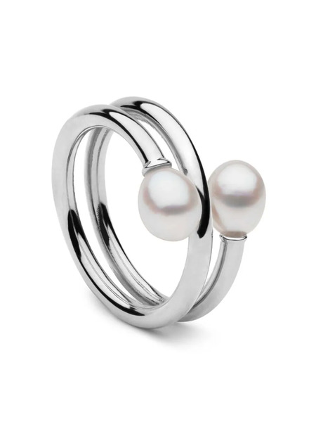  Autore Moda 9kt White Gold Camille Pearl Ring 
