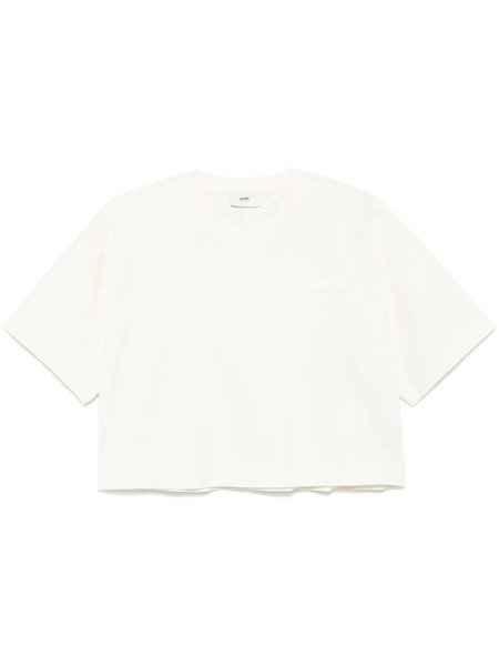  Autry Cropped T-shirt - Neutrals 