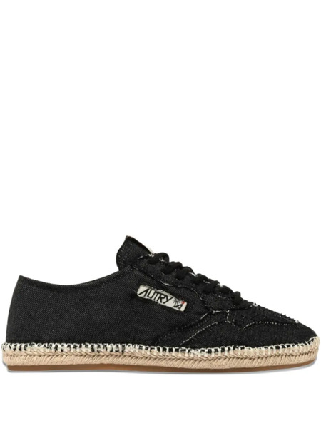  Autry Denim Low-top Sneakers - Black 