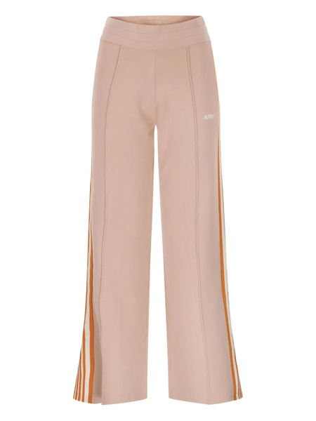  Autry Elasticated Side-stripes Track Pants - Pink 