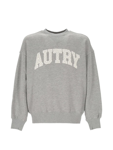  Autry Logo Crew-neck Sweatshirt - Grey 