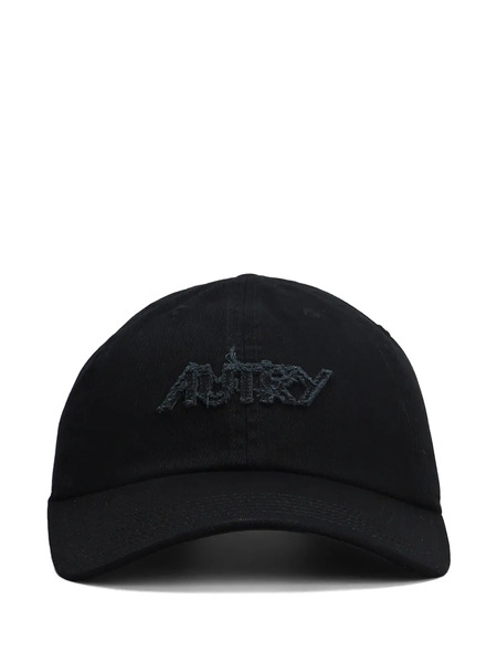  Autry Logo-embroidered Cap - Black 