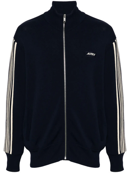  Autry Logo-embroidered Sweatshirt - Blue 