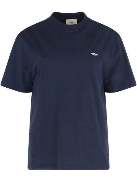  Autry Logo-embroidered T-shirt - Blue 