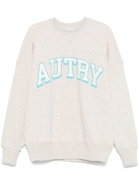  Autry Logo-stamp Sweatshirt - Grey 