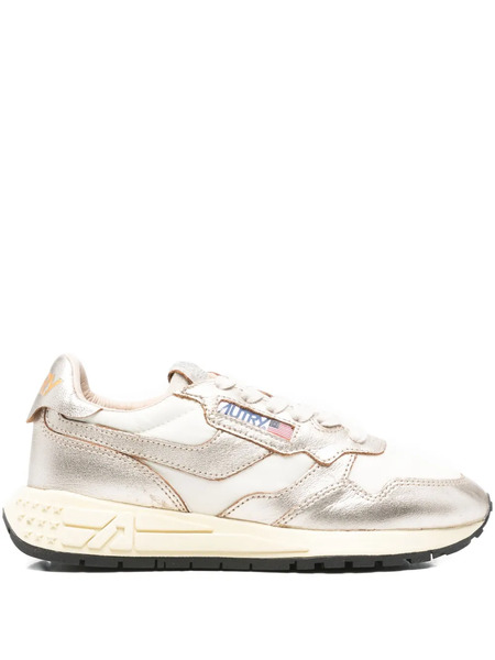  Autry Low Leather Sneakers - Gold 