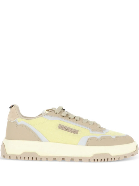  Autry Low Wildpace Pumps - Yellow 