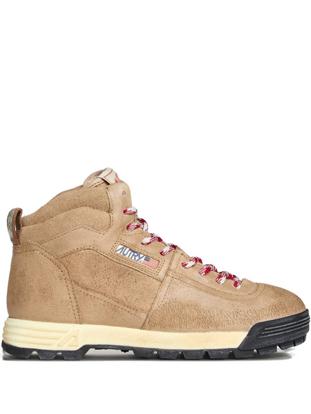  Autry Malga Leather Boots - Brown 