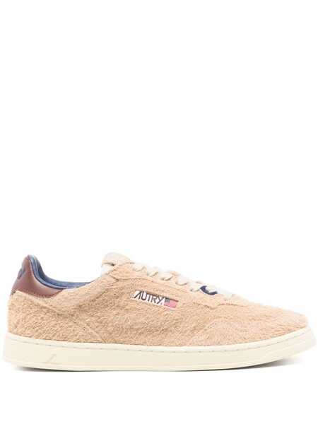  Autry Medalist Suede Sneakers - Neutrals 