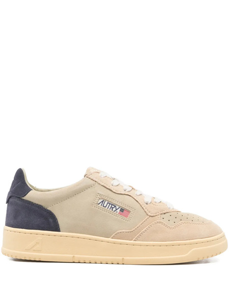  Autry Medalist Suede Sneakers - Neutrals 
