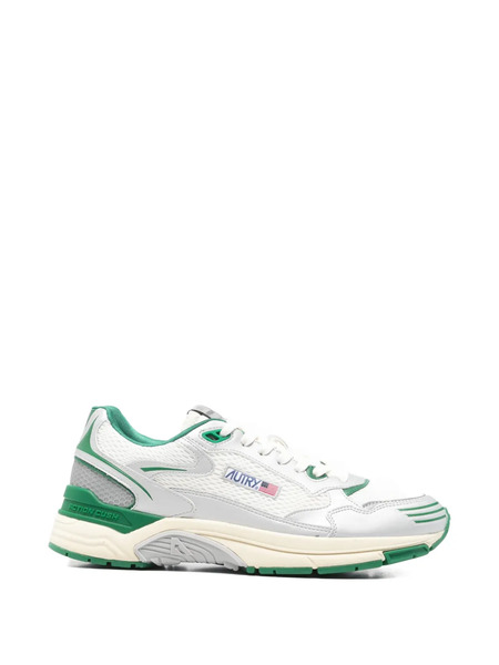  Autry Mirror Mesh Sneakers - White 